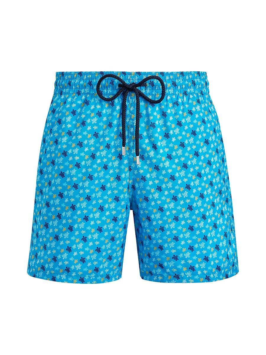Vilebrequin Men's Ultra-Light And Packable Swim Trunks Product Image