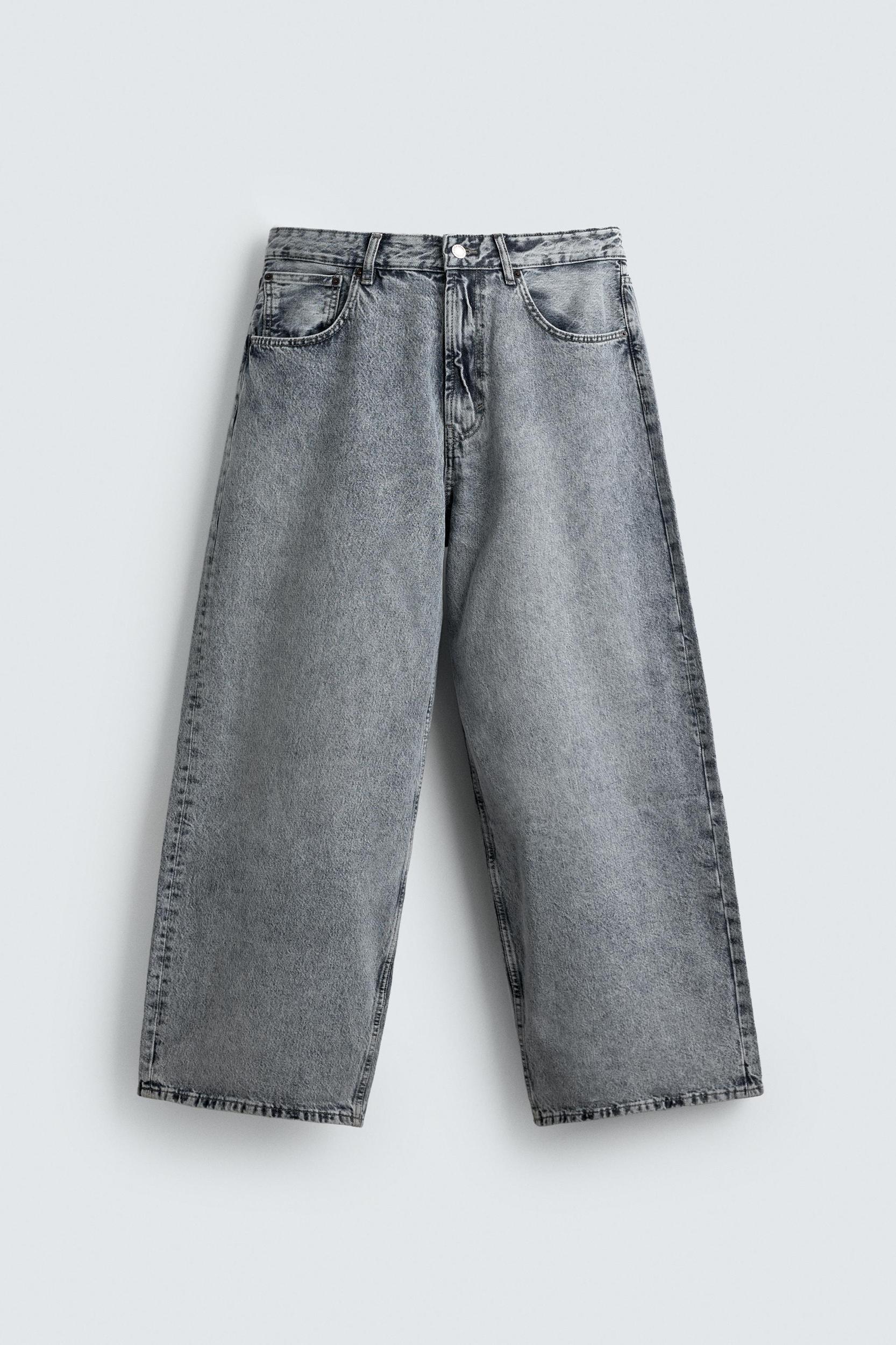 WIDE BAGGY FIT JEANS Product Image