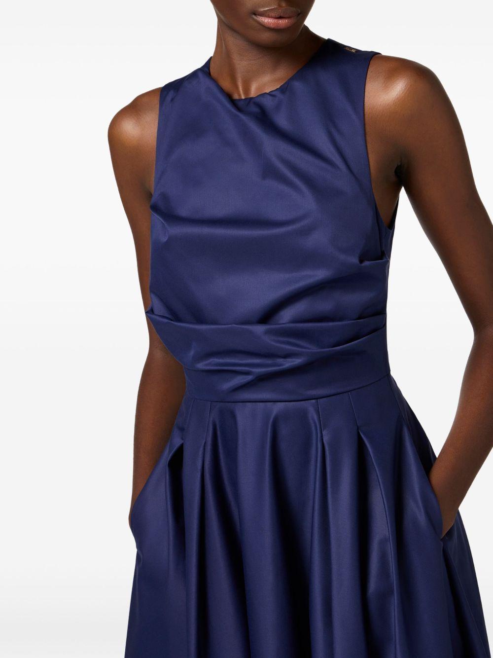 draped-bodice dress Product Image
