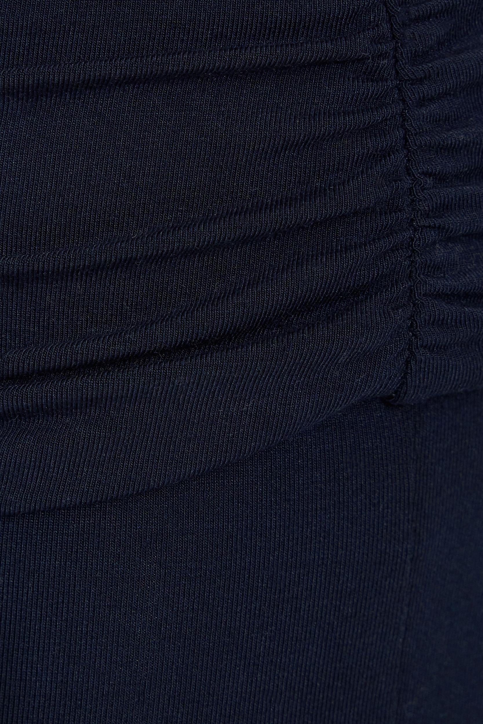 Fold Over Flare Knit Pants Product Image