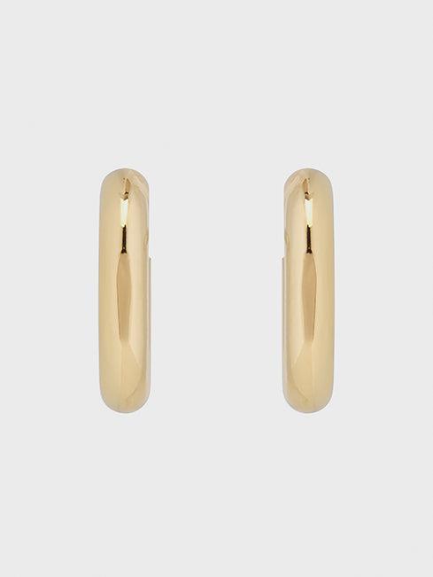 Gold XL Link Earrings Product Image