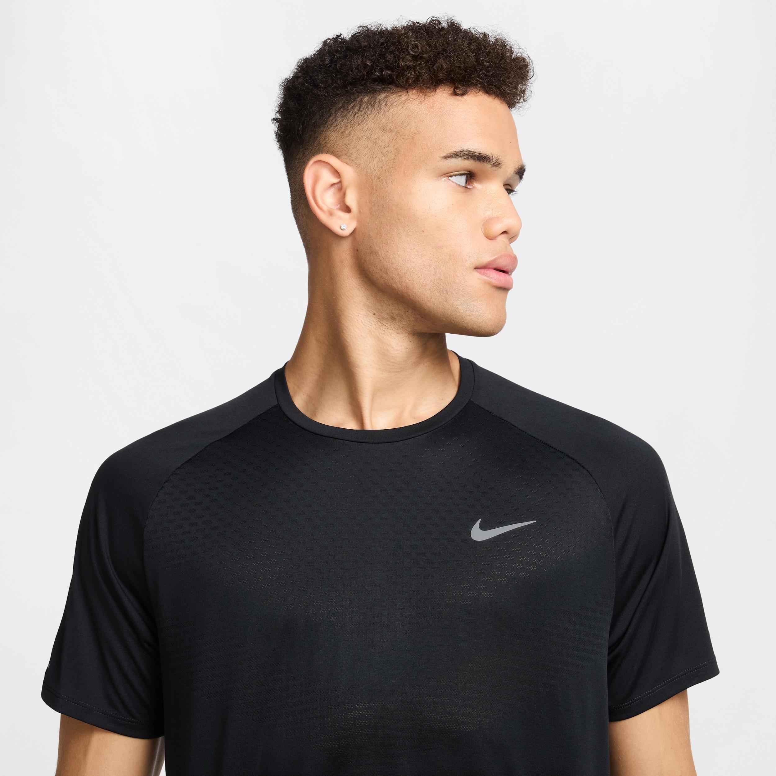 Nike Mens Stride Dri-FIT ADV Short-Sleeve Running Top | HV5203-345 Product Image
