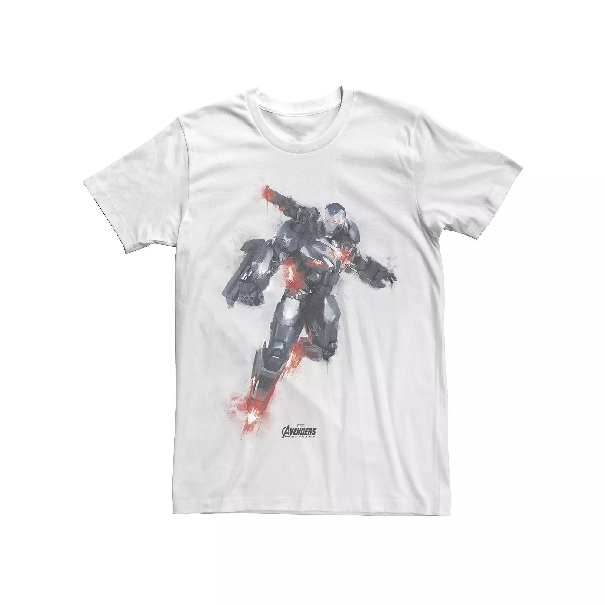 Men's Marvel Avengers Endgame War Machine Paint Graphic Tee,  Product Image