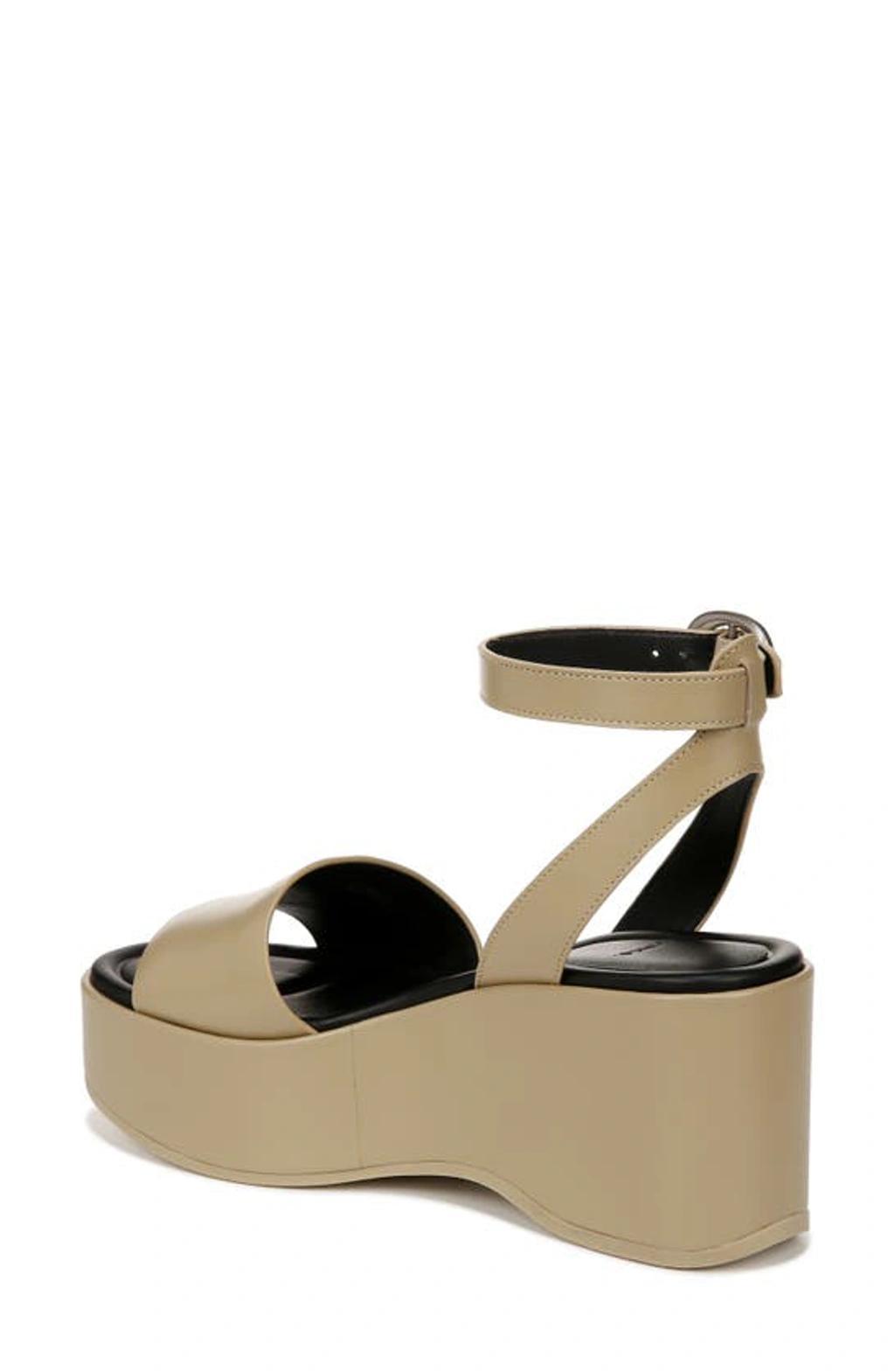 Phillipa Leather Ankle-Strap Platform Sandals Product Image