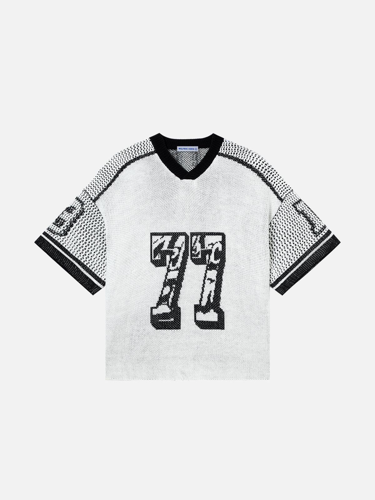 Aelfric Eden 77 V-Neck Knit Tee Product Image