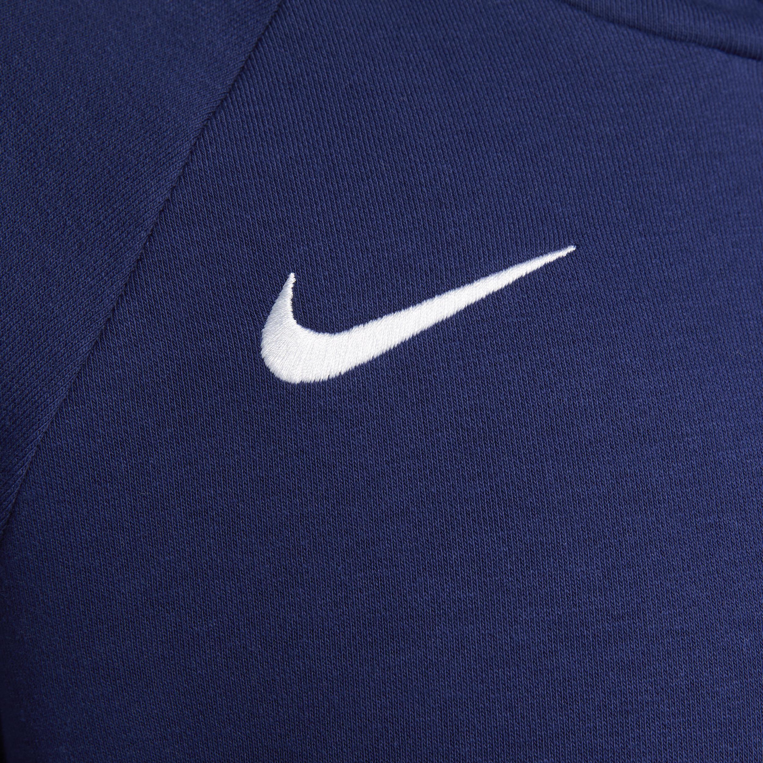 Womens Nike Navy Usmnt Essential Raglan Pullover Hoodie Product Image