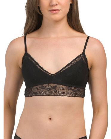 Pullover Lace Bralette for Women | Cotton/Nylon/Elastane Product Image