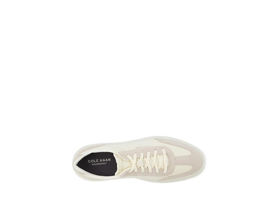 Cole Haan Grandpro Rally Canvas T-Toe Sneaker (Ivory/Silver Lining) Men's Shoes Product Image