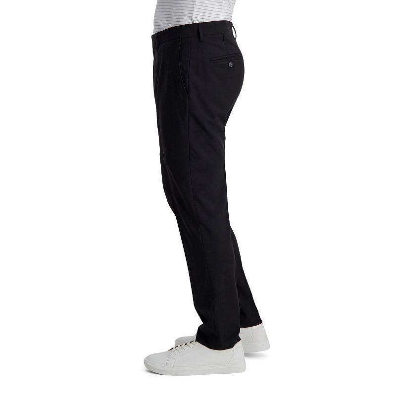 Mens Haggar Smart Wash Repreve Slim-Fit Suit Pants Grey Product Image