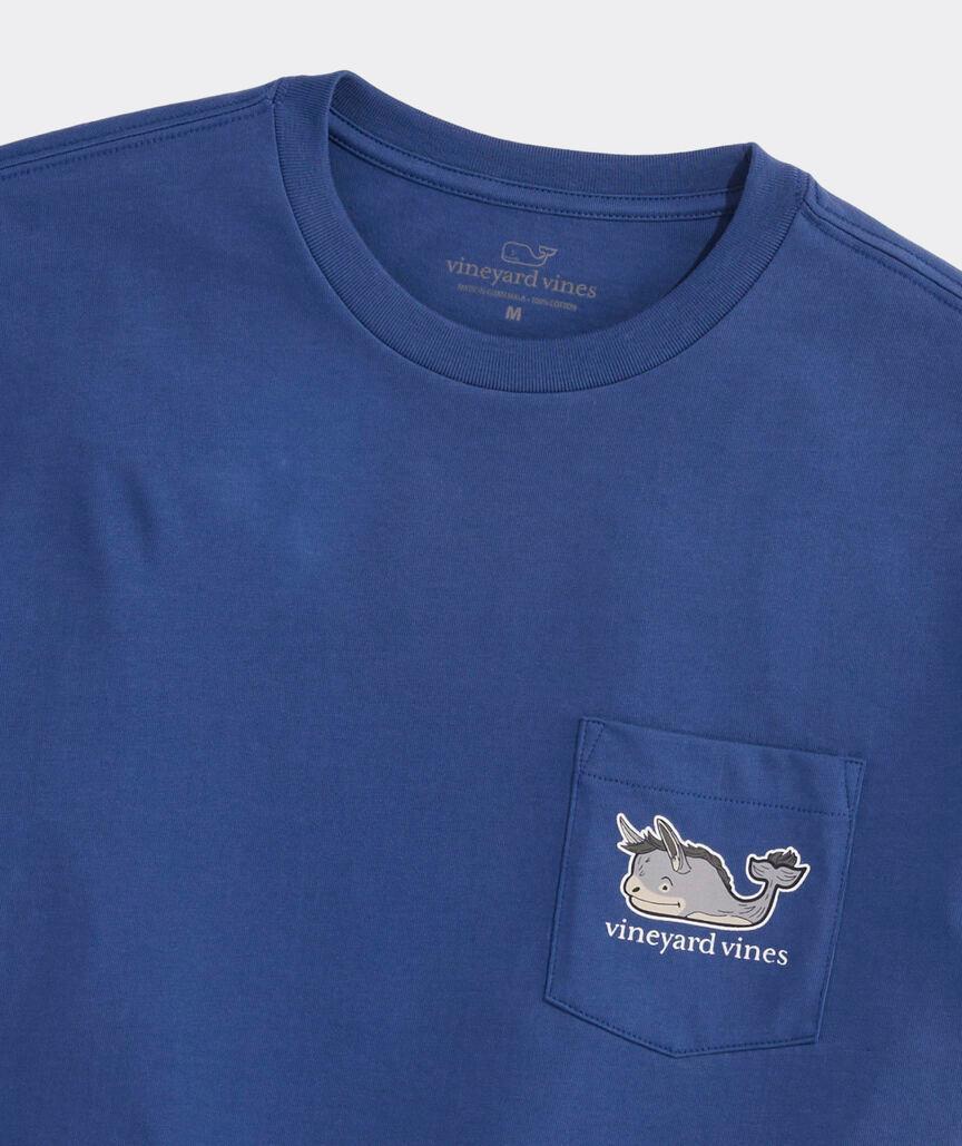 Donkey Whale Short-Sleeve Pocket Tee Product Image