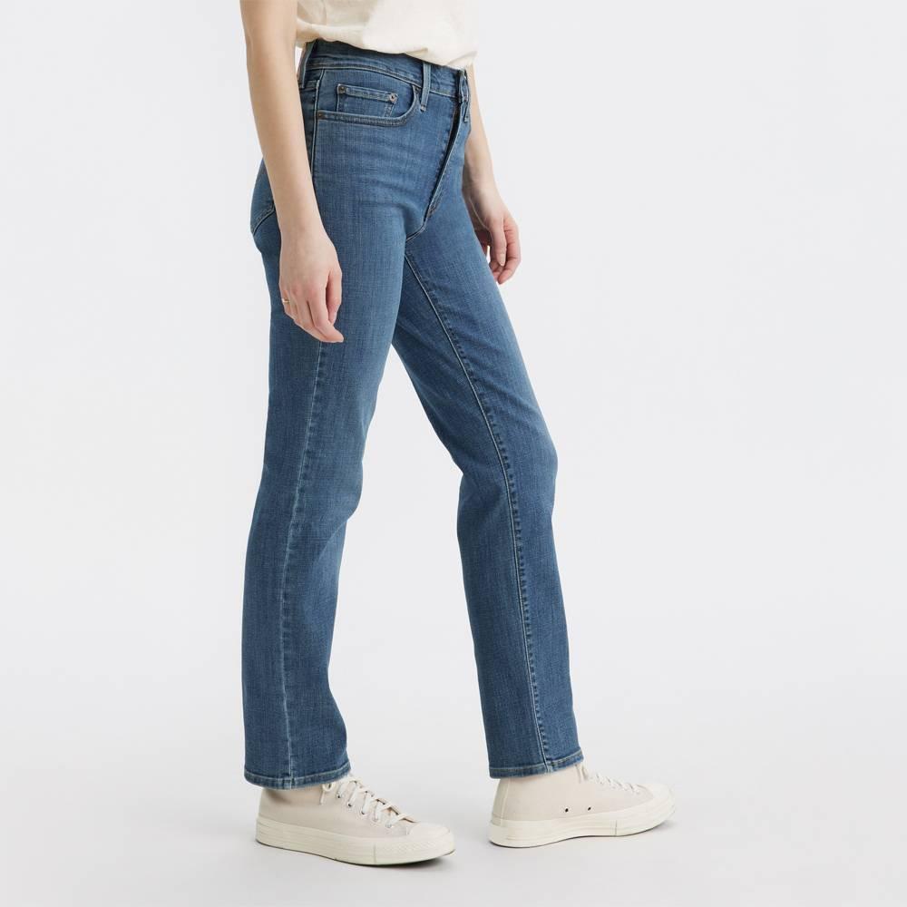 Women's Levi's® 724™ High Rise Straight Jeans, Size: 25(US 0)Medium, Way Way Back Product Image