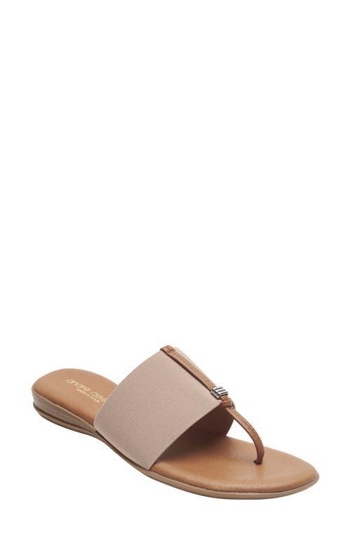 Andre Assous Nice Stretch Thong Sandals Product Image