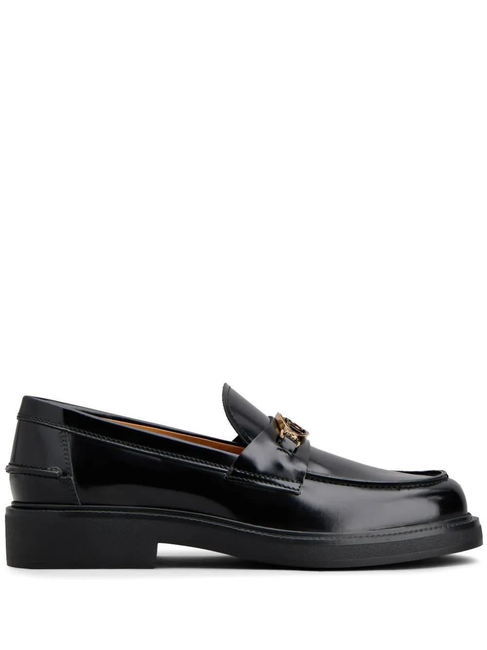 TOD'S Loafers In Leather In Black Product Image