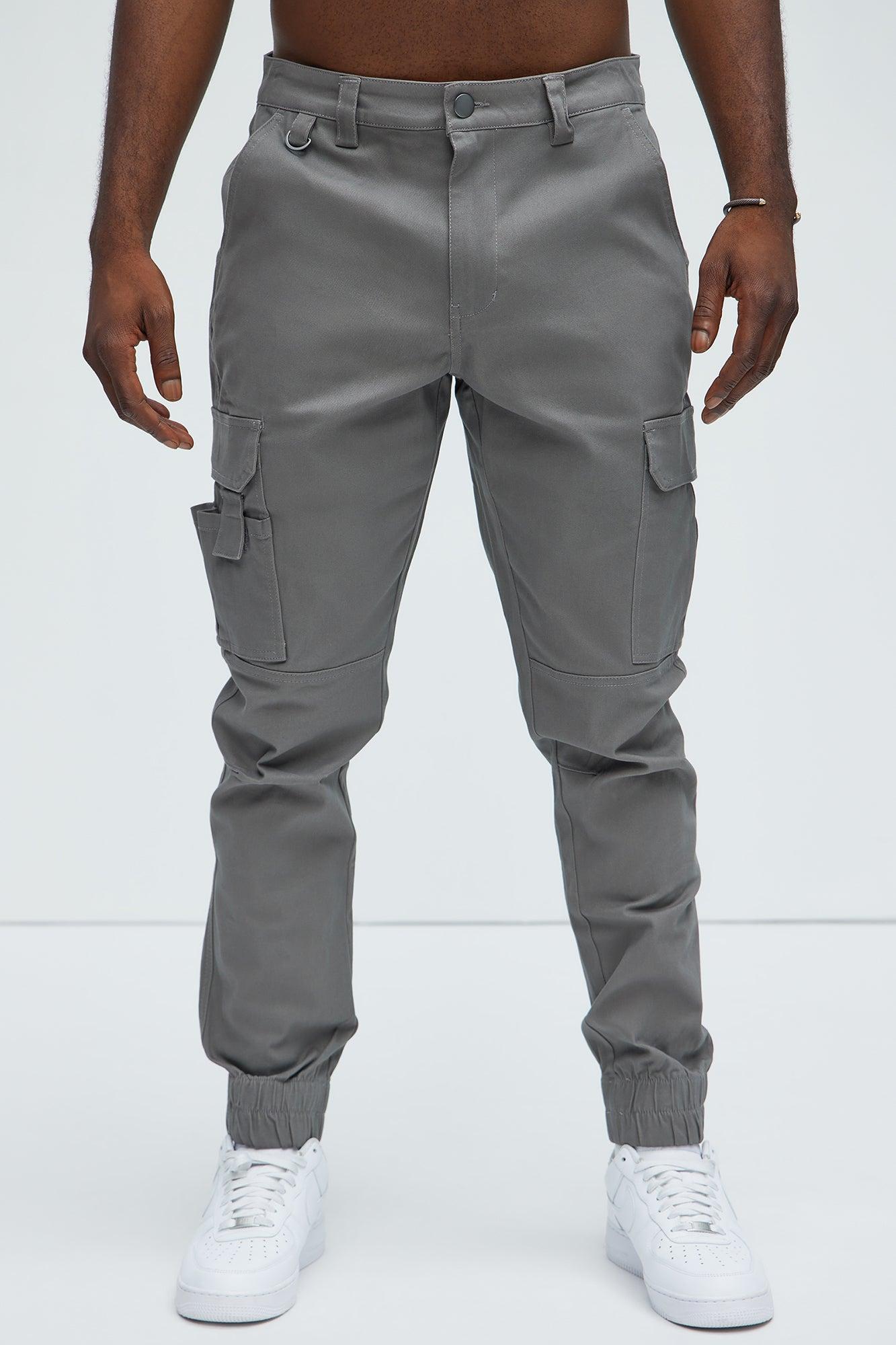 Slim Kryptonite Cargo Jogger - Grey Product Image