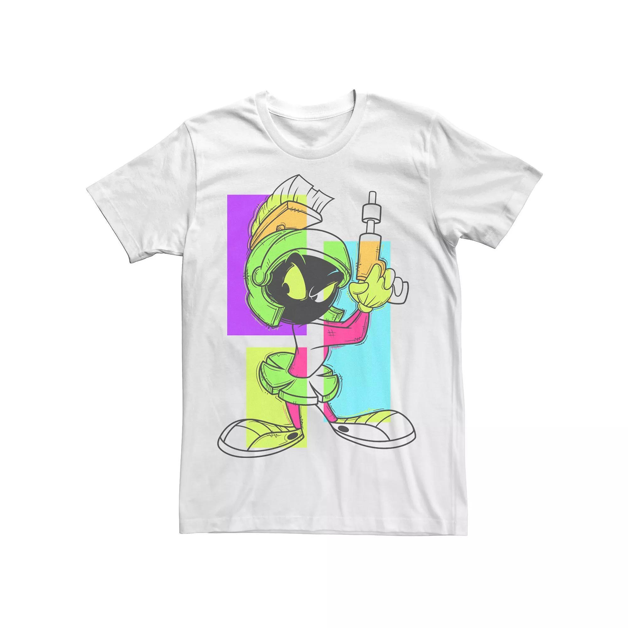 Men's Looney Tunes Marvin The Martian Pop Art Tee,  Product Image
