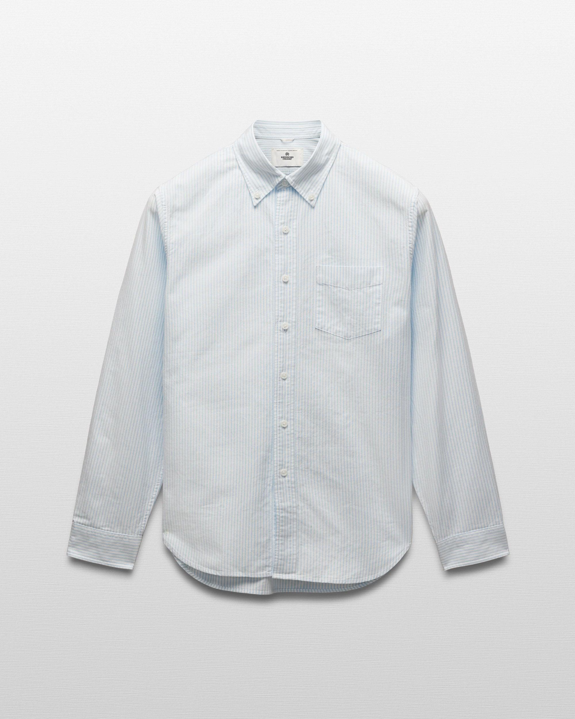 Cotton Oxford Windsor Standard Shirt Male Product Image