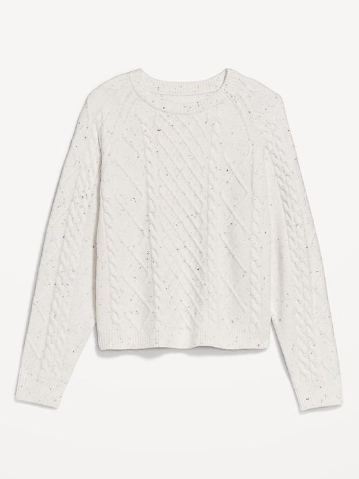 SoSoft Cable-Knit Sweater Product Image