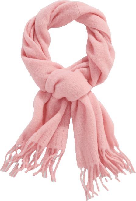 Oversized Plush Wool-Blend Scarf Product Image