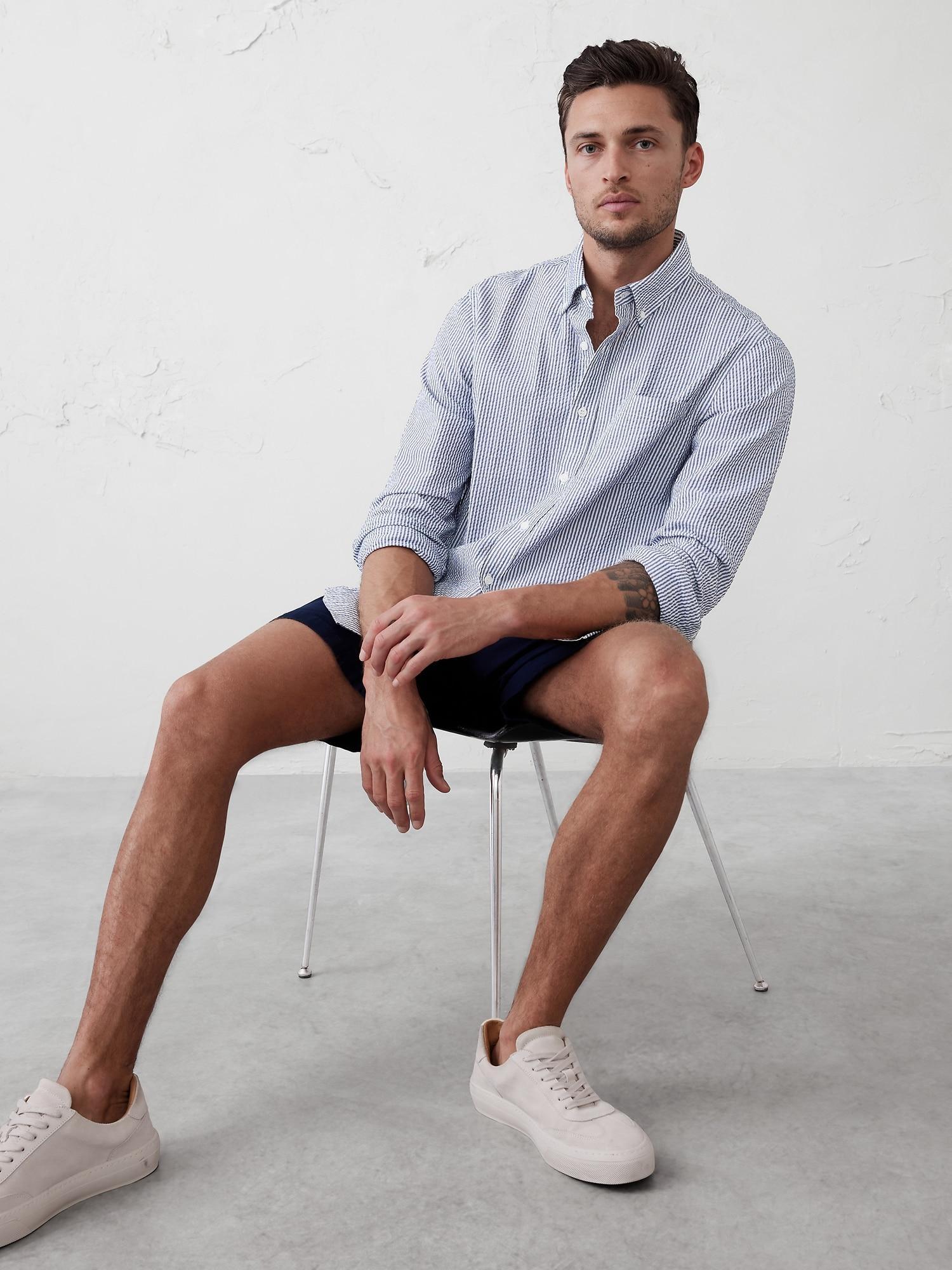 Seersucker Shirt Product Image