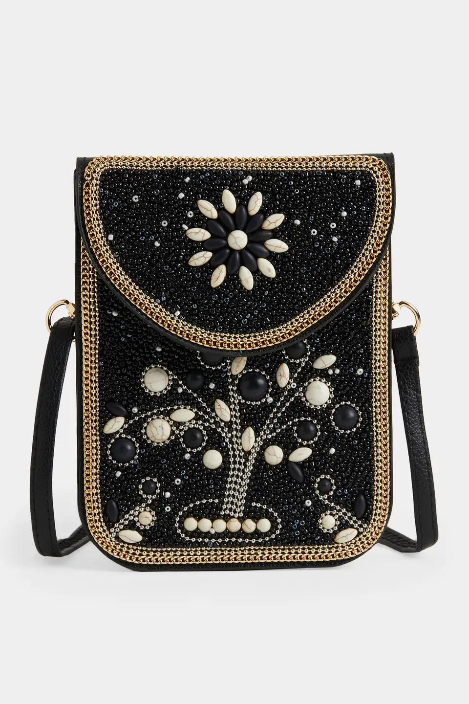Artisan Beaded Crossbody Product Image