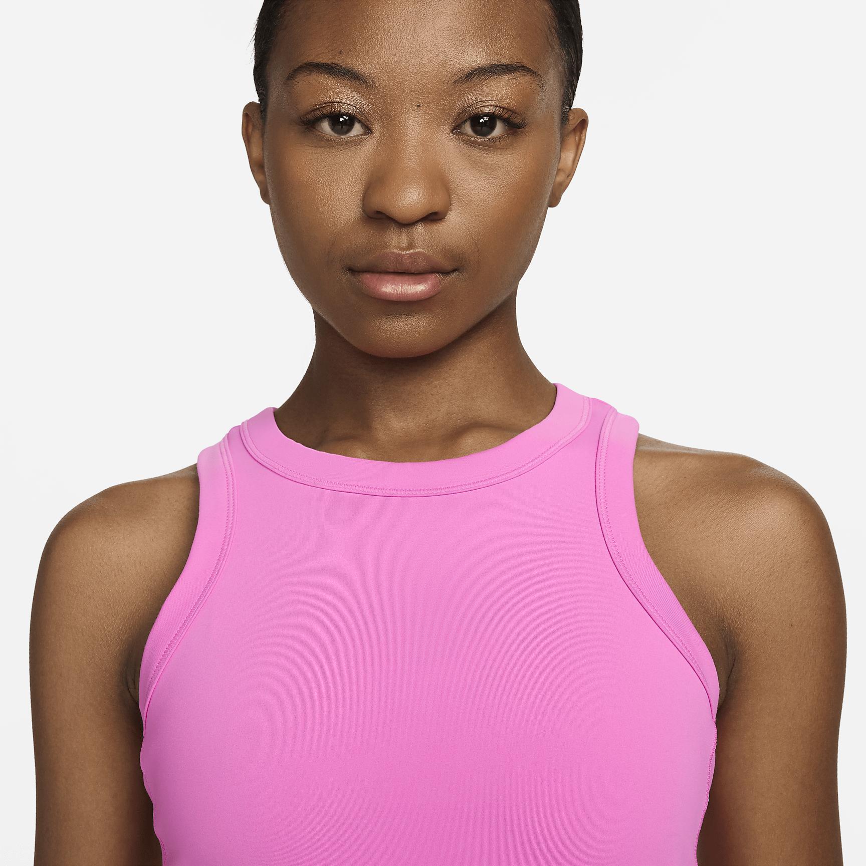 Nike Women's One Fitted Dri-FIT Cropped Tank Top Product Image