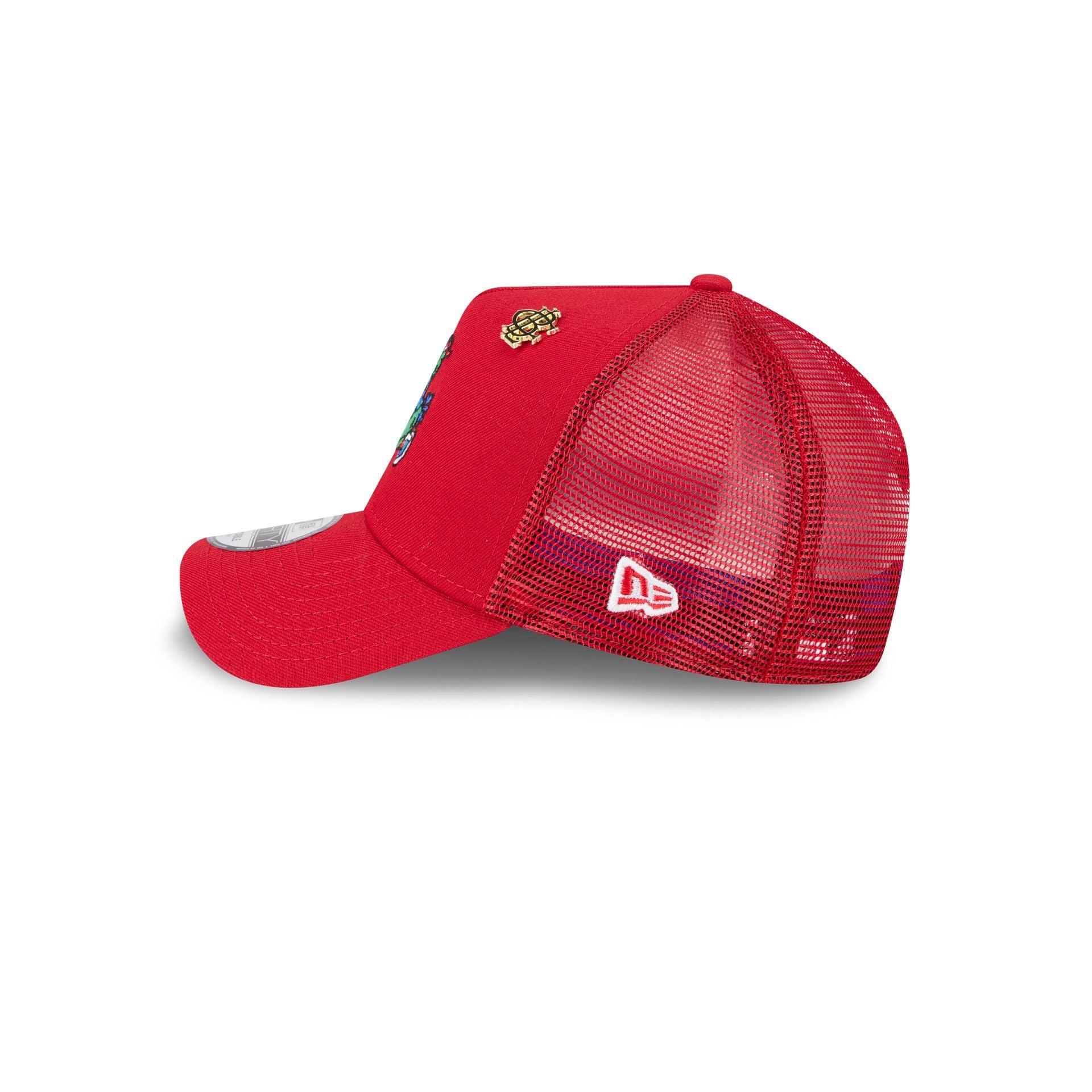 Big League Chew x Philadelphia Phillies 9FORTY A-Frame Trucker Hat Male Product Image