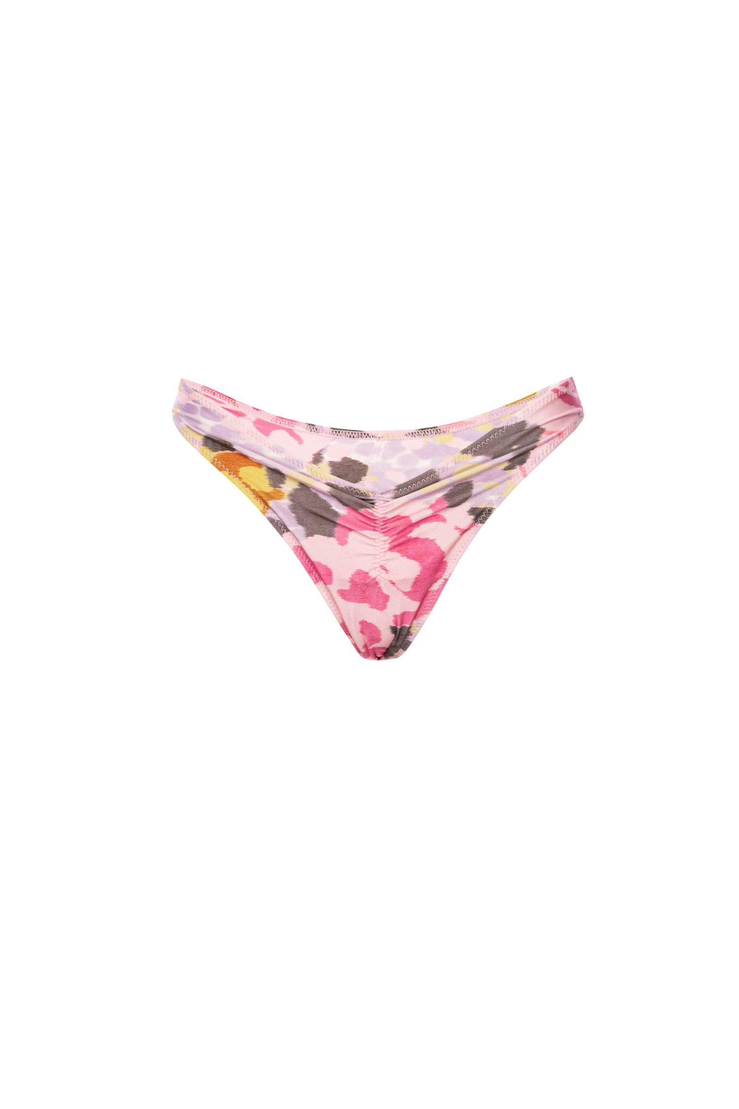 BAMBI BIKINI BOTTOM - NEON FLORAL Product Image