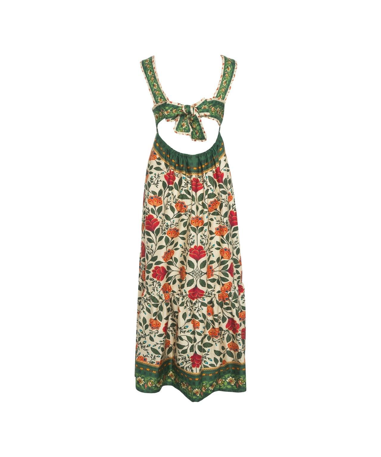 Maxi dress with floral print Product Image