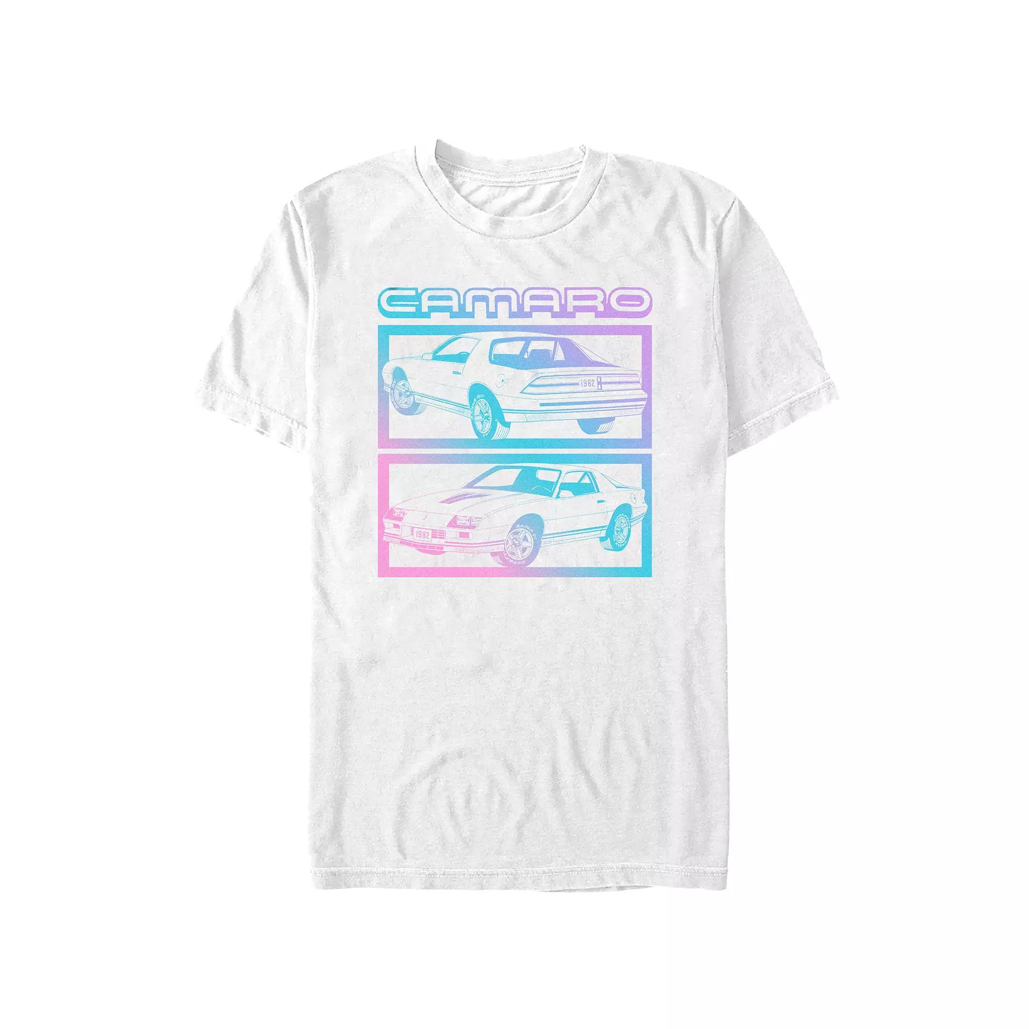 Men's Chevrolet Camaro Gradient Colors Graphic Tee,  Product Image