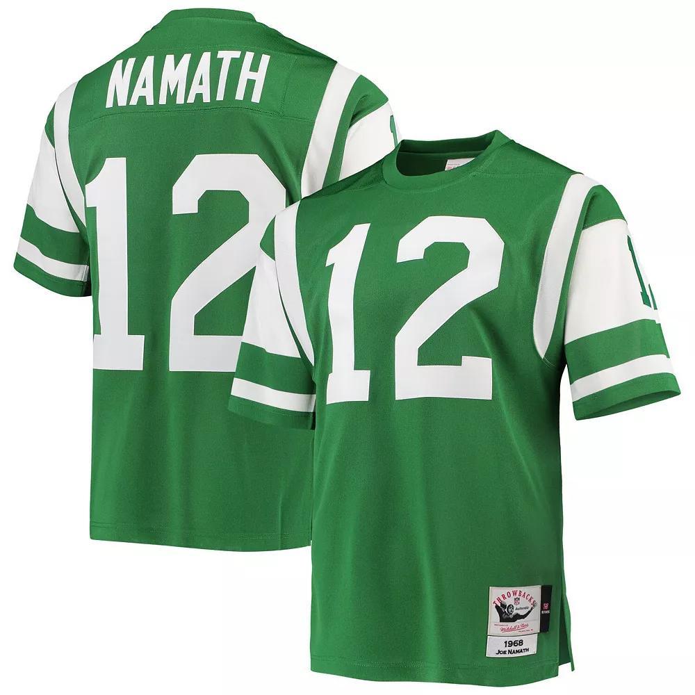 Mens Mitchell &amp; Ness Joe Namath New York Jets Authentic Retired Player Jersey Product Image