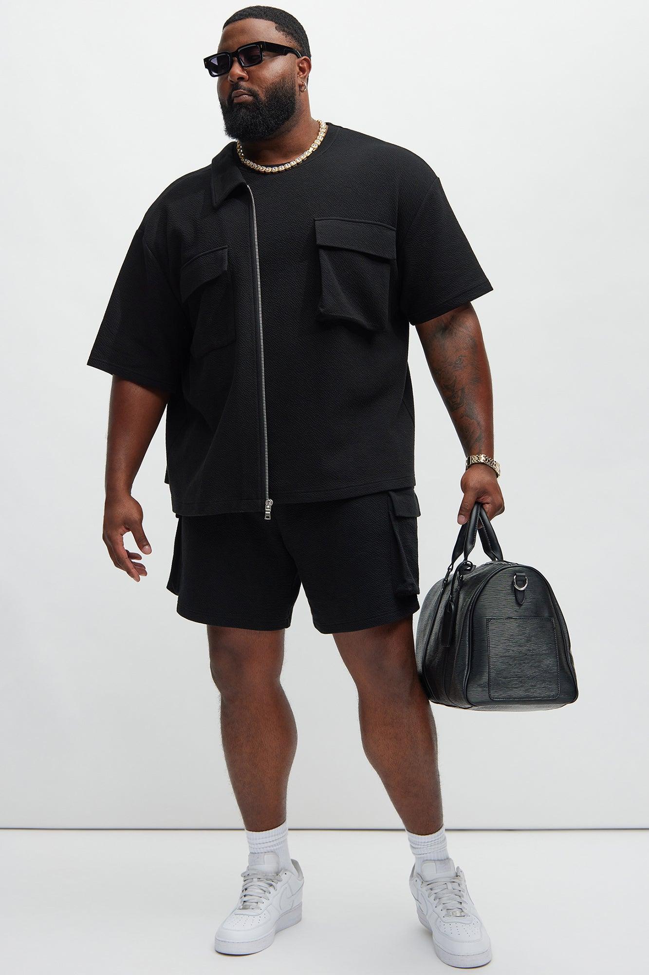 Lewis Relaxed Shorts - Black Product Image