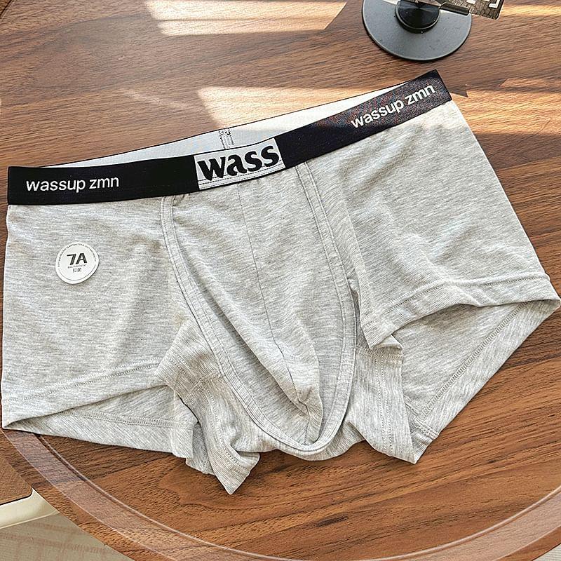 Lettering Waistband Brief Product Image