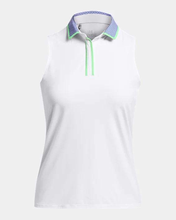 Women's UA Iso-Chill Sleeveless Polo Product Image