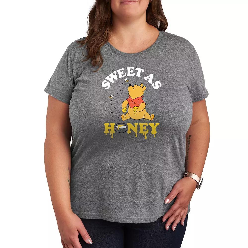 Plus Peanuts Lucy Laying Graphic Tee, Women's, Size: 2XL, Grey Gray Product Image