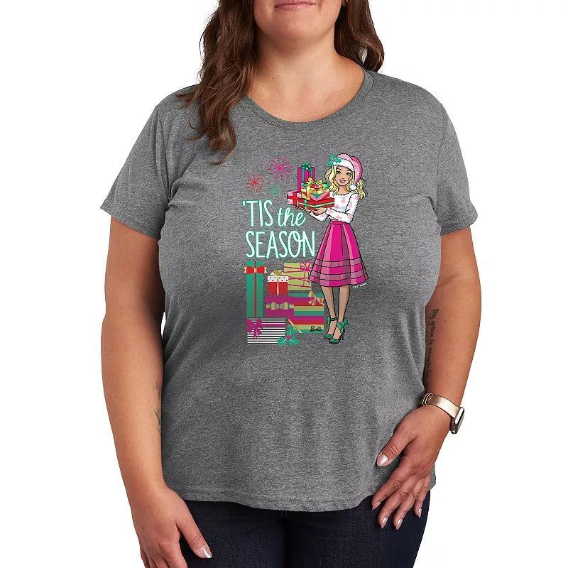 Womens Peanuts Snoopy & Woodstock Fall Is My Favorite Graphic Tee, Girls Grey Gray Product Image