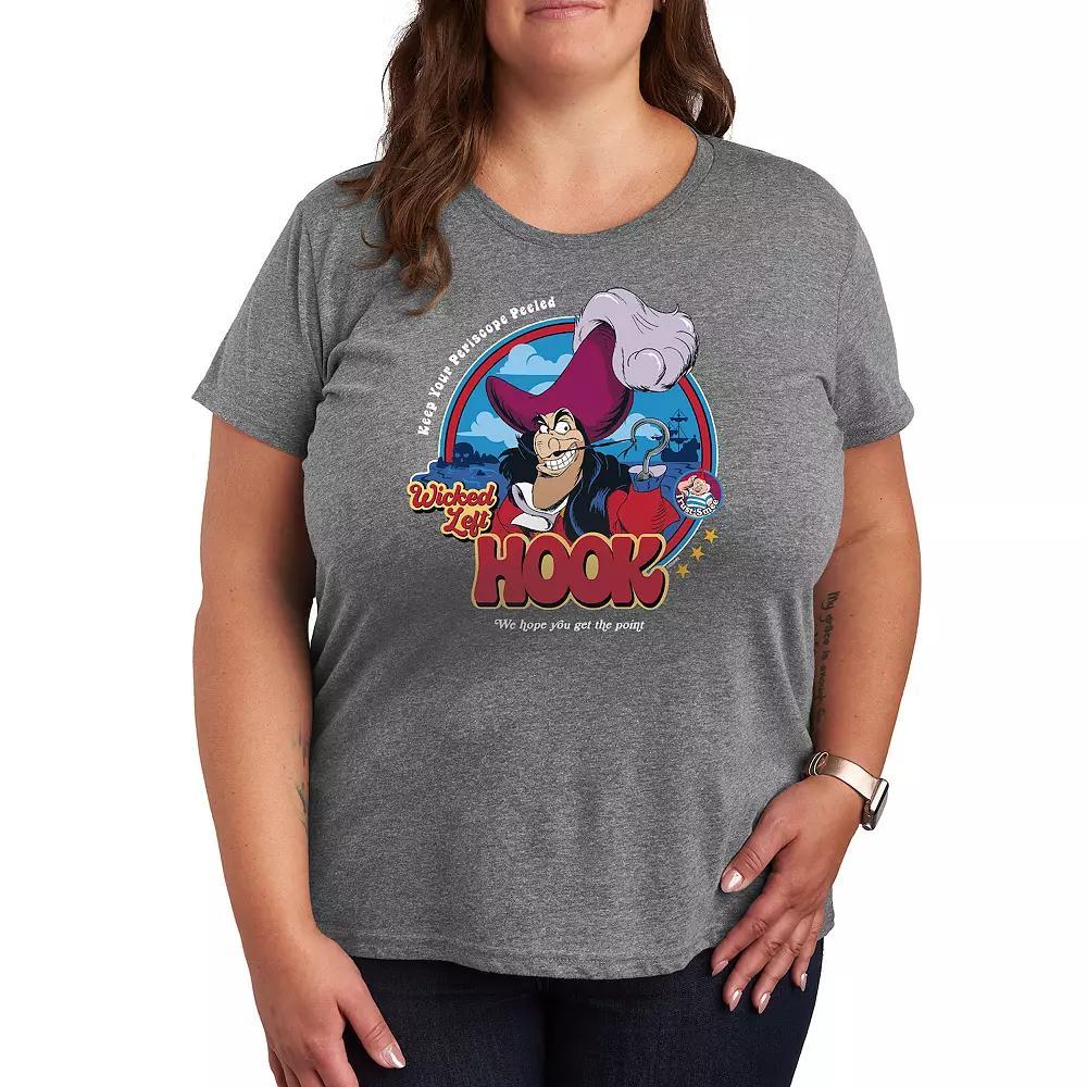 Disney's Peter Pan Plus Wicked Left Hook Graphic Tee, Women's,  Product Image