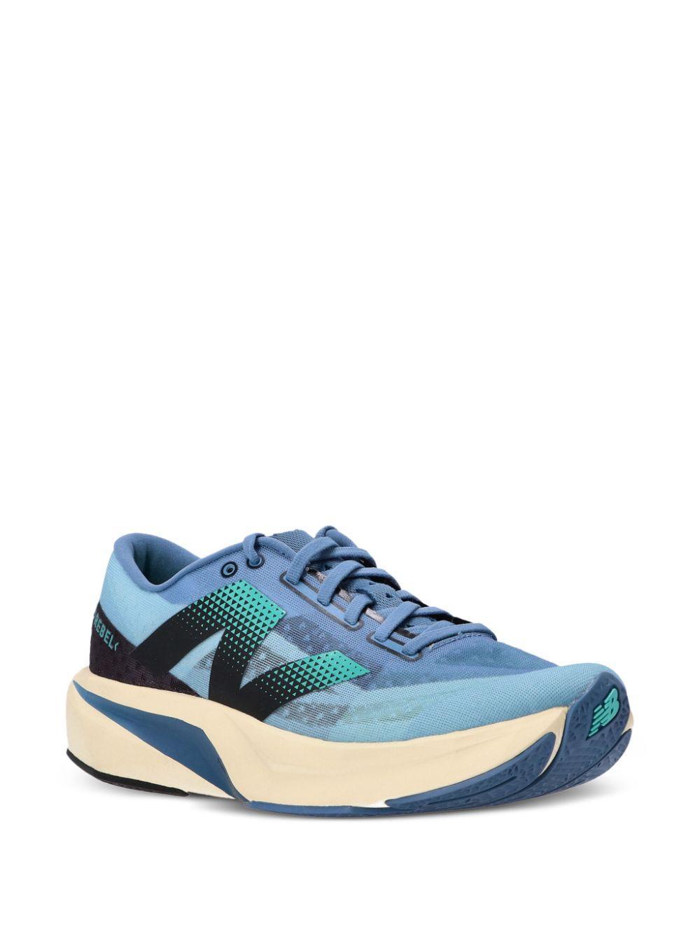 NEW BALANCE Fuelcell Rebel V3 Sneakers In Blue/black/green Product Image