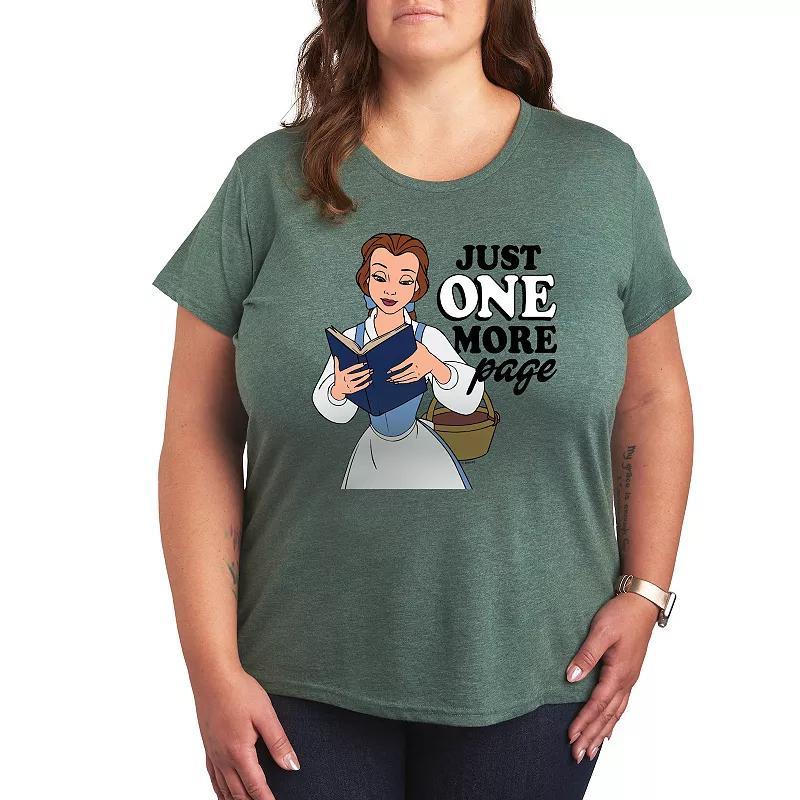 Disney Princess Belle Plus One More Page Graphic Tee, Women's,  Product Image