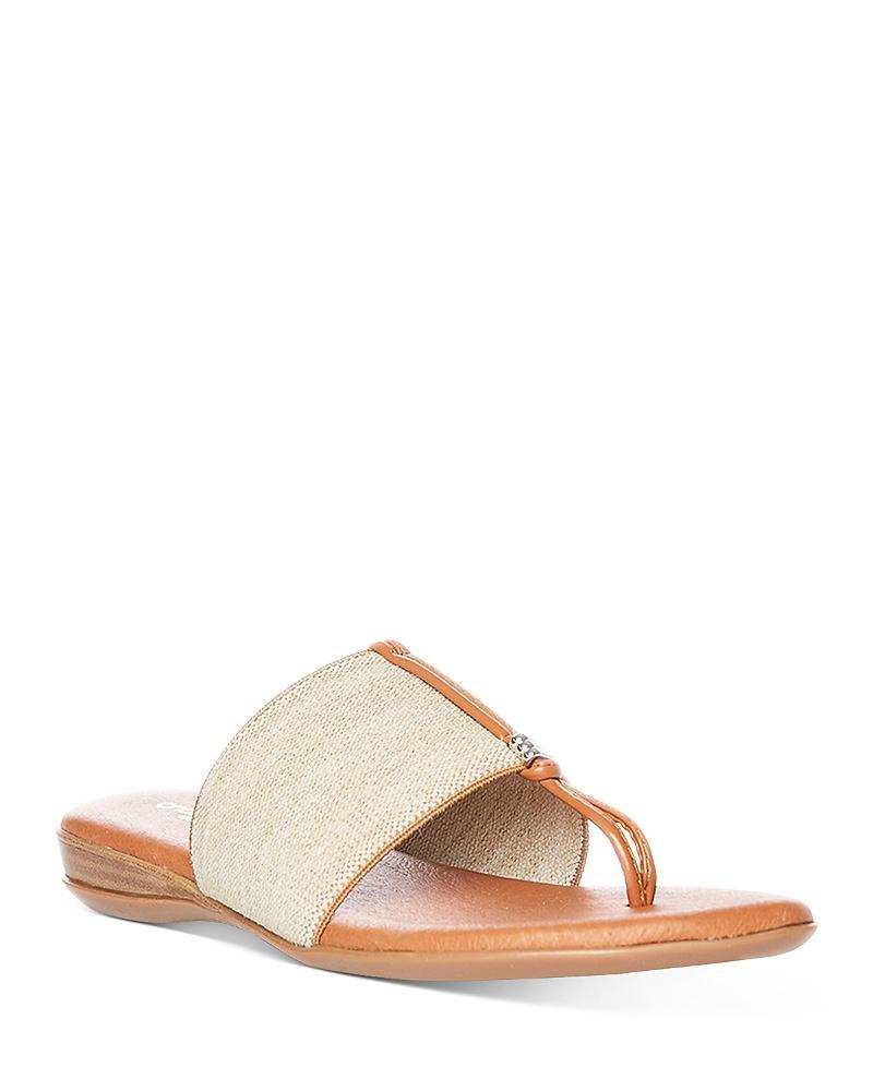 Andre Assous Nice Stretch Thong Sandals Product Image