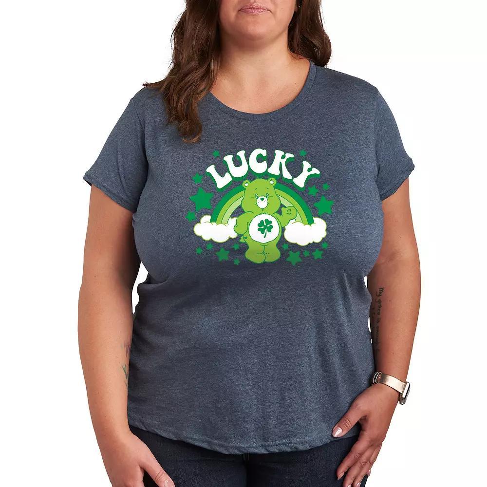 Plus Care Bears Lucky Graphic Tee, Womens Product Image