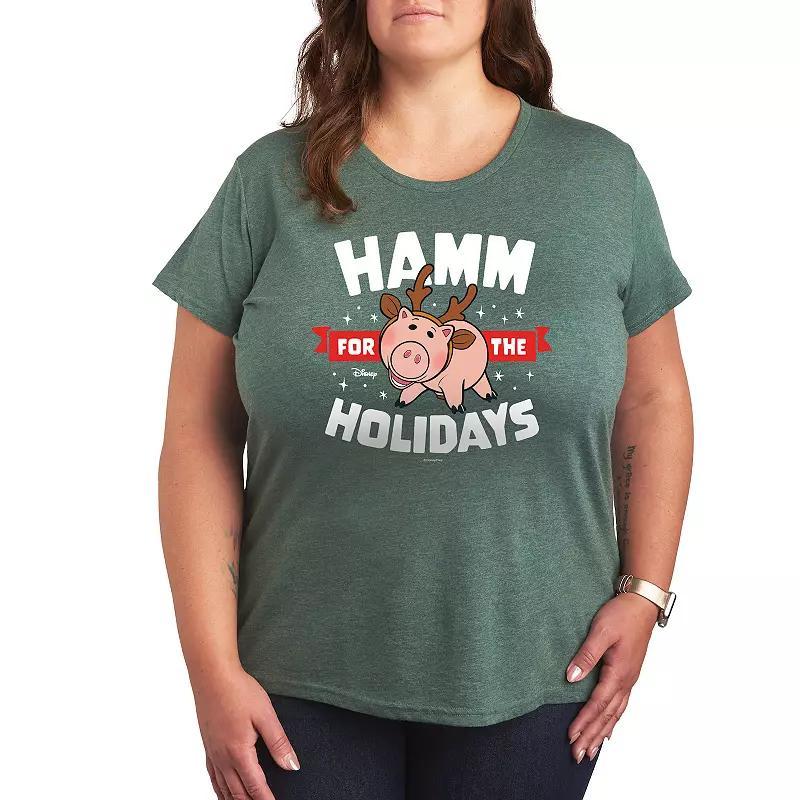 Disney / Pixar's Toy Story Women's Hamm For The Holidays Graphic Tee, Girl's,  Product Image