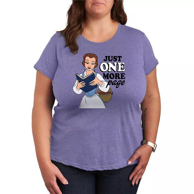 Disney Princess Belle Plus One More Page Graphic Tee, Women's,  Product Image