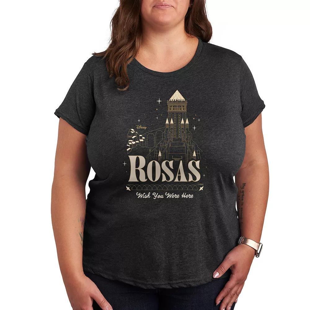 Disney's Wish Plus Rosas Graphic Tee, Women's,  Product Image