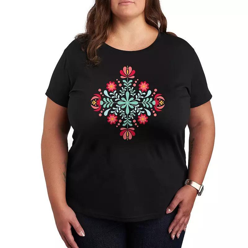 Plus Size Friends Coffee And Friends Graphic Tee, Women's, Size: 4XL, Black Product Image