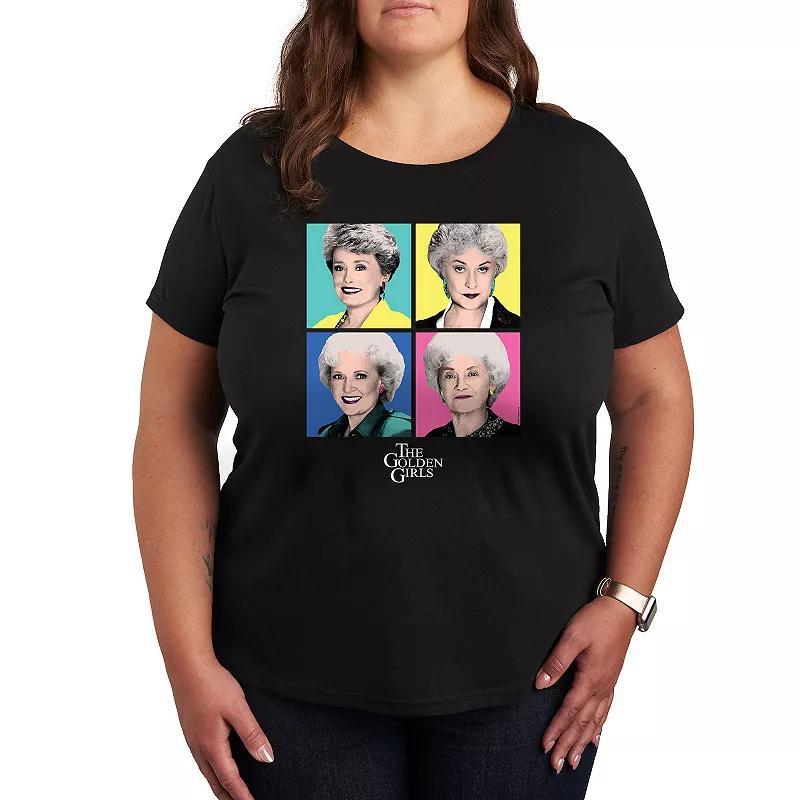 Plus Golden Girls Picture It Sicily Graphic Tee, Womens Product Image