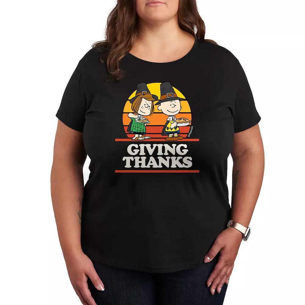 Plus Peanuts Giving Thanks Graphic Tee, Women's,  Product Image