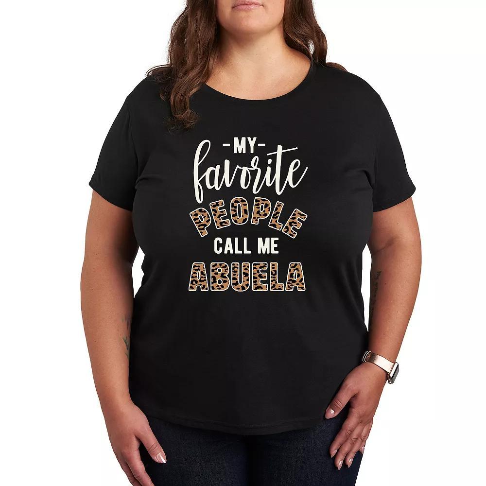 Plus Favorite People Abuela Graphic Tee, Women's,  Product Image