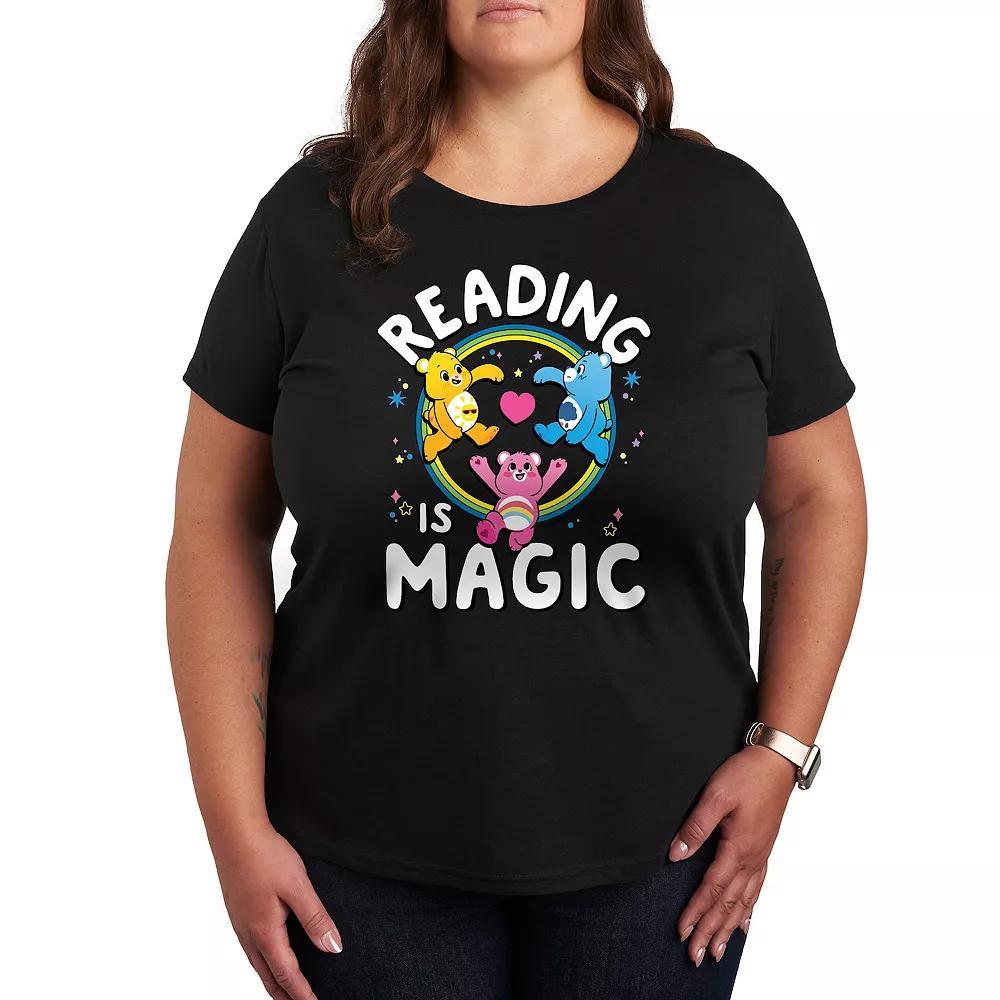 Plus Care Bears Reading Is Magic Graphic Tee, Women's,  Product Image
