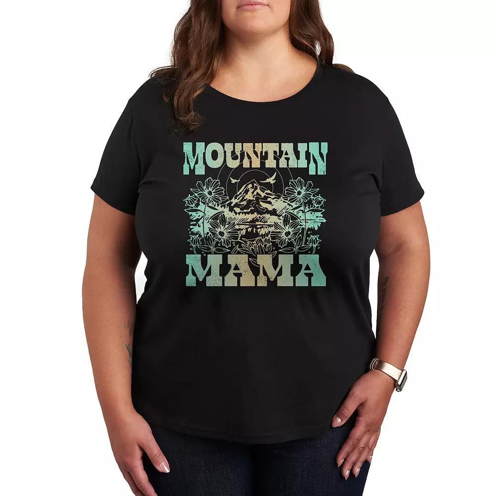 Plus Mountain Mama Graphic Tee, Women's,  Product Image