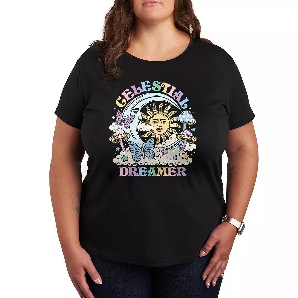 Plus Celestial Dreamer Graphic Tee, Women's,  Product Image
